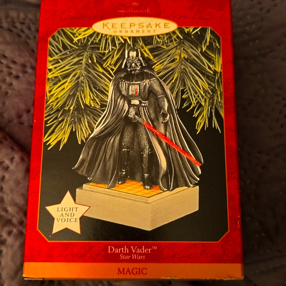 1997 Hallmark, Darth Vader, Star Wars, Magic! N.I.B.